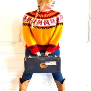 Alpaca wool sweater
